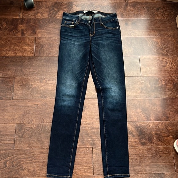 Dark Blue Faded Wash Abercrombie Jeans size 25/29 - Picture 1 of 3